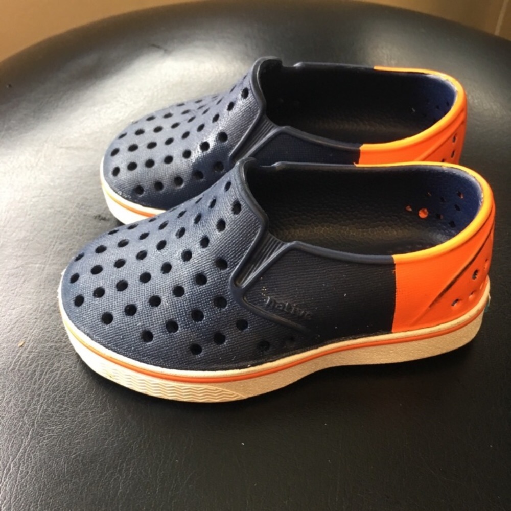 Native brand slip on shoes